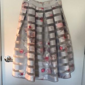 Beautiful Ted Baker Silver Skirt.